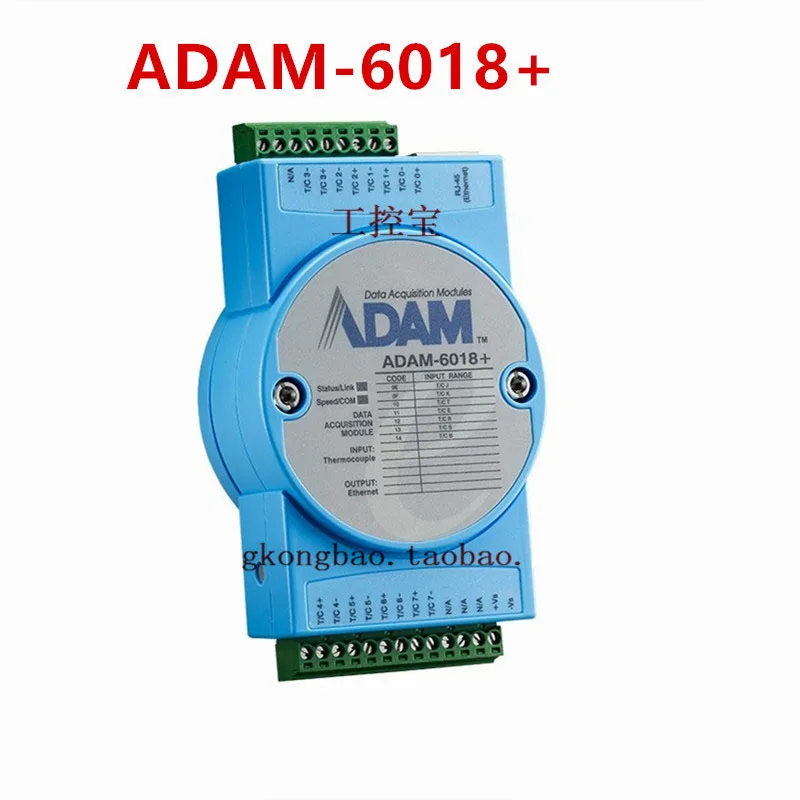 

ADAM-6018+8 Thermocouple IoT Modbus/SNMP Ethernet Remote I/O Module