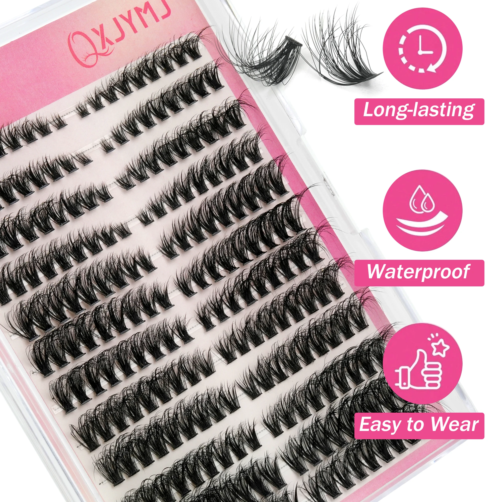 Накладные ресницы Wispy Cluste – обзор и цена Eyelash Extensions