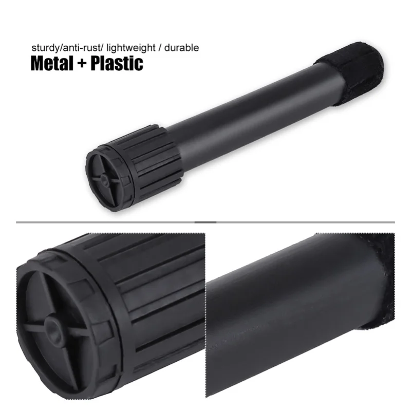 Portable Metal Lightweight Clarinet Flute Oboe Folding Support 4 Feet Stand Accessory
