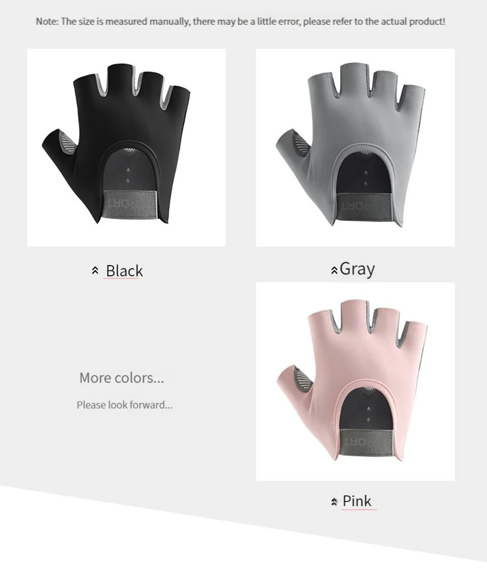 GTUBIKE 1 Paar Fitness-Handschuhe für Fitnessstudio, Bodybuilding, Training, Fitness, Sport, Gewichtheben, Übung, rutschfeste Handschuhe für Yoga-Handschuhe – Detail 11