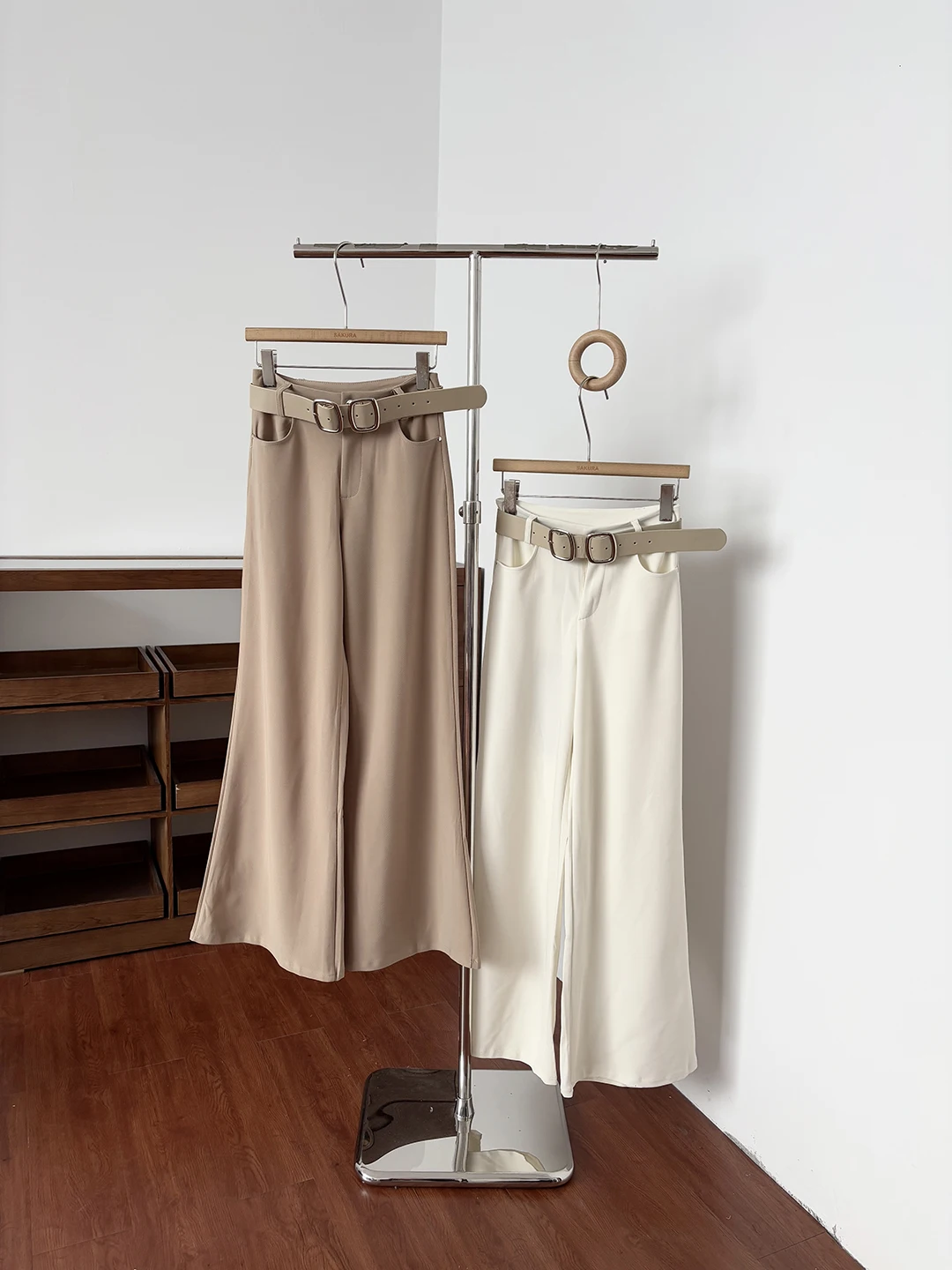 

High Waist Commuter Style Wide Leg Pants Women's Summer 2026 New Korean Version Loose Fashion Casual Straight Long Trousers w...