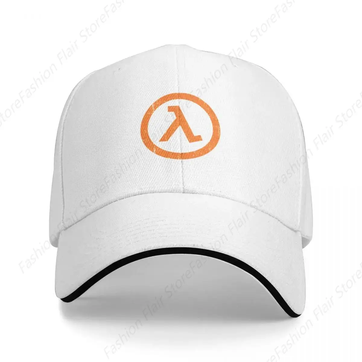 Half Life Lambda Symbol Boné de beisebol para homens e mulheres, chapéu engraçado do pai, moda praia