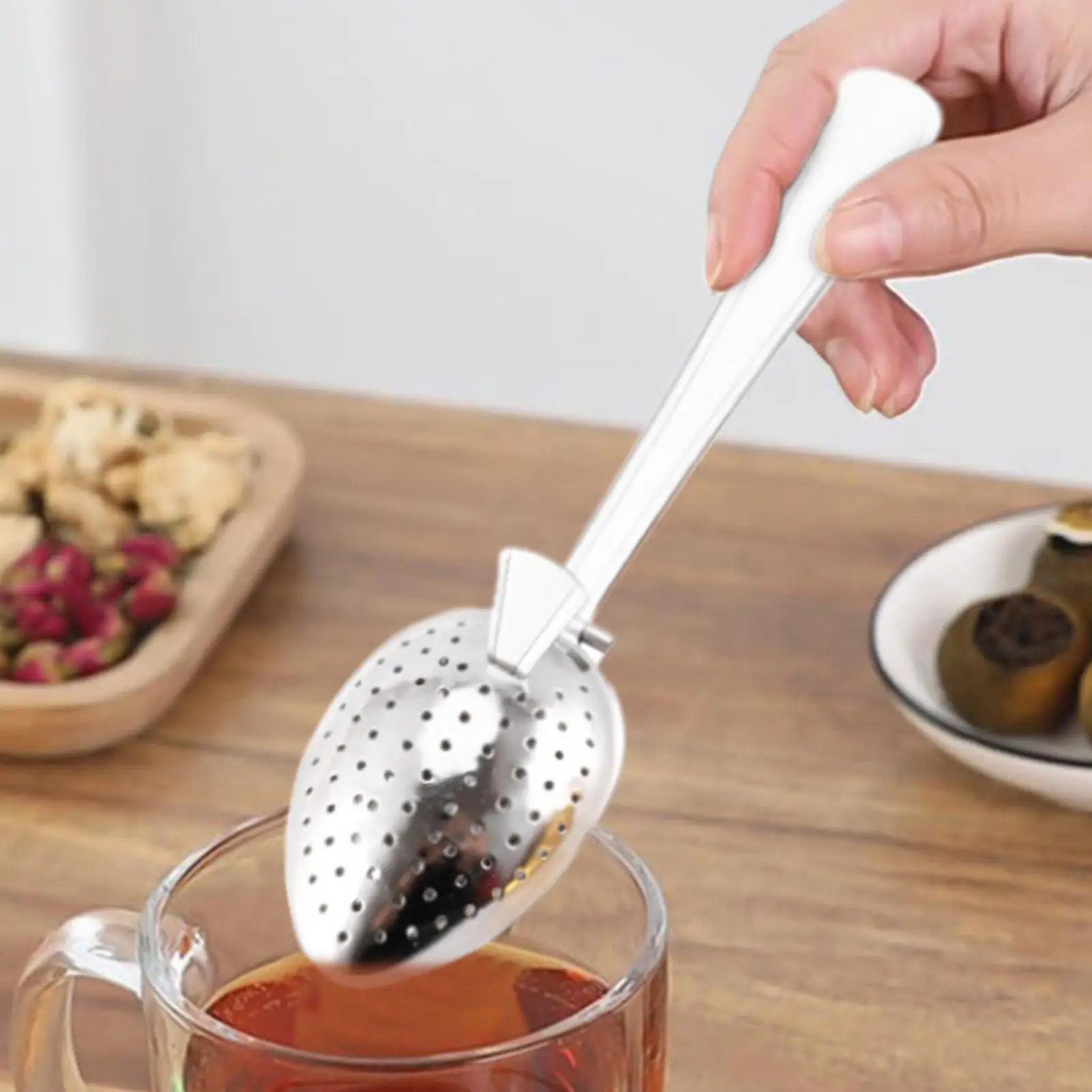 Stainless Steel Tea Infuser Sieve Tools For Spices Bag Infusor Ball Tea Filter Maker Brewing Items Services Teaware Tea Strainer