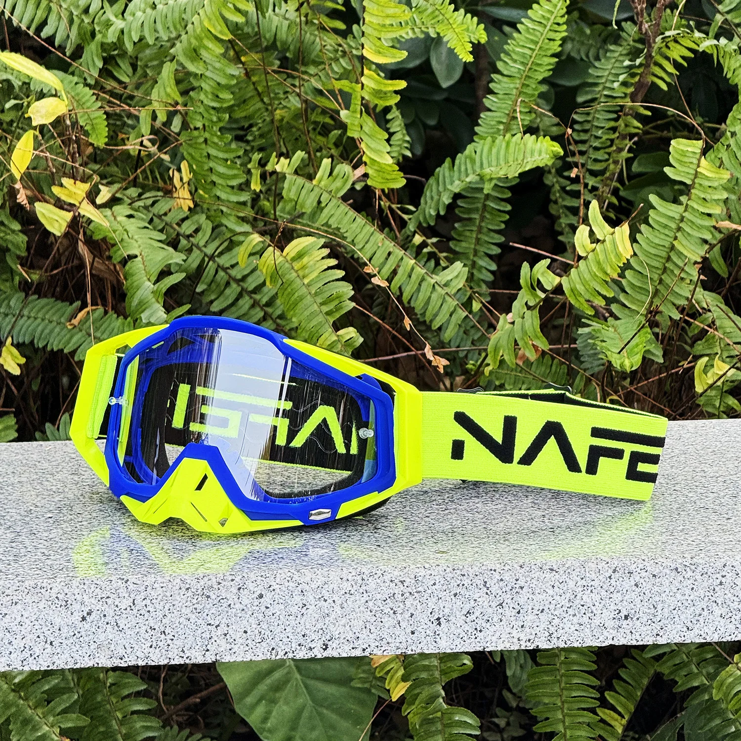 

NAFEIB Motorcycle Glasses Quick Release Motocross Goggles Off-road HD Lens MX Gafas Motocross High Quality Sponge