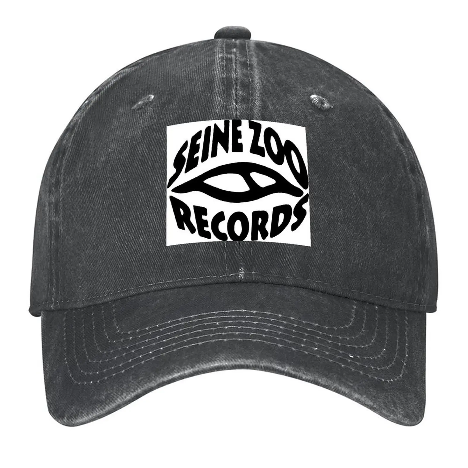 

seine zoo records Baseball Cap sun hat Wild Ball Hat Luxury Man Hat Sun For Children Men's Luxury Women's