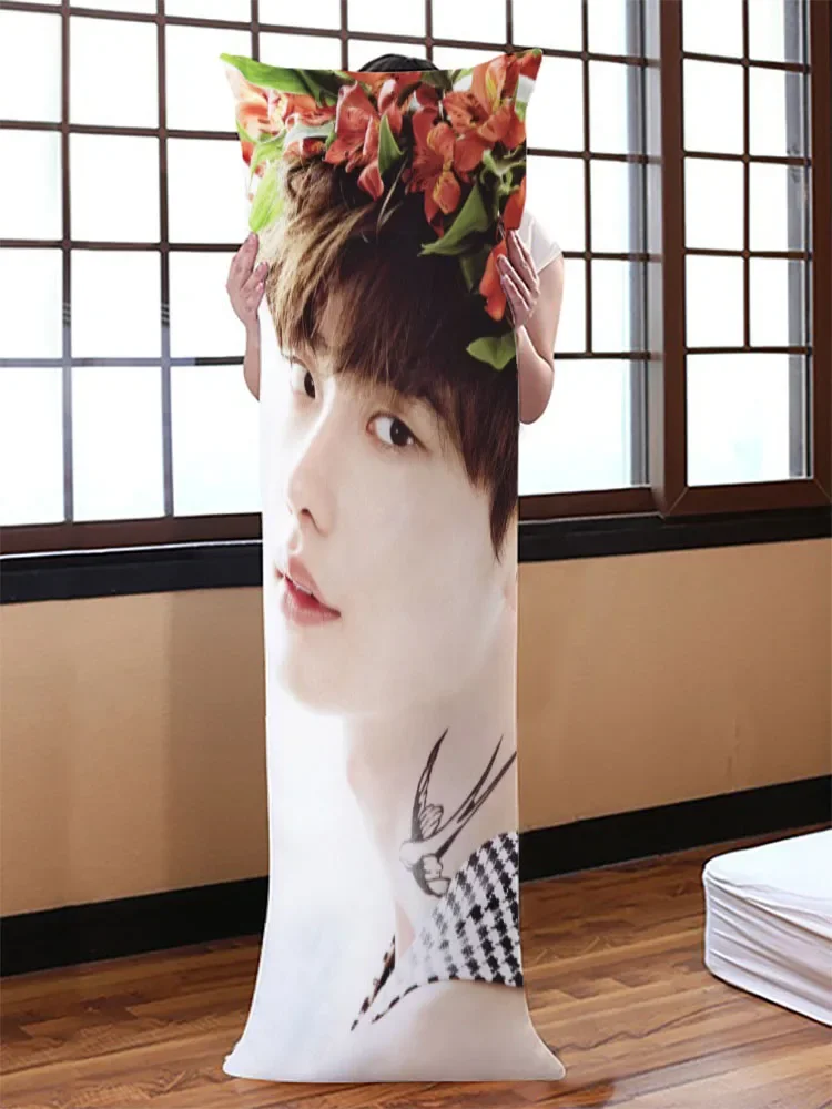 

Lee Jong Suk Dakimakura Hugging Body Pillow Case DIY Custom Throw Cushion Pillow Cover 7 Sizes