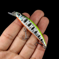1pcs 9g 8cm Fishing Lures Minnow Wobbler Sinking Bass Trolling Artificial Hard Bait Crankbait Carp Pesca Fishing Tackle