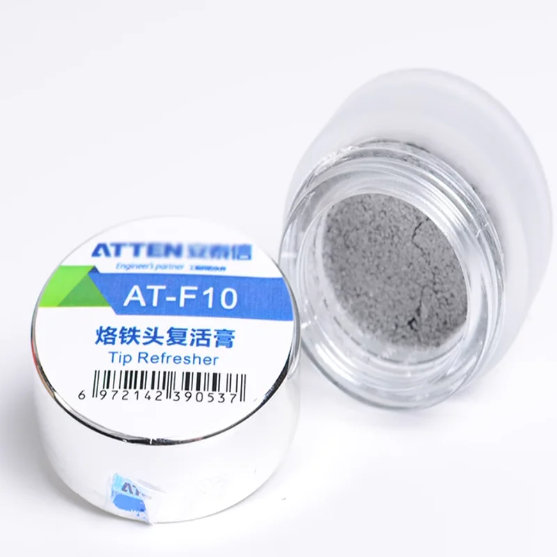 AT-F10 Soldering iron Head Reactivation Paste solder tip Refurbished to remove oxidized soldering iron hair blackening repair