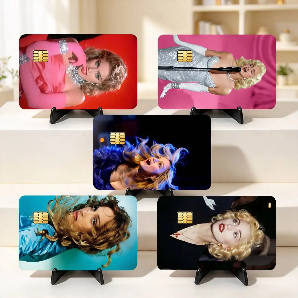 M-Madonna Pop Diva  Credit Card HD Stickers Game Card Decal Small Chip Waterproof Sticker Gift