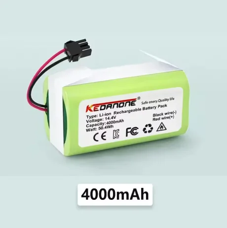 

NEW 14.4V 4000mAh Li-ion Battery for Conga Excellence 950 990 1090 1790 1990 Deebot N79S N79 DN622 Eufy Robovac 11S 12 X500