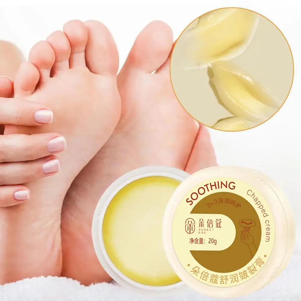 Anti-cracked Chapped Drying Cream Dead Skin Removal Feet Care Skin Soothing Hand Smooth Repair Nourishing 20g M1F8