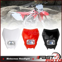 Motocross Headlight Dirt Bike Head Lights For Honda CRF250F CRF150F CRF 150F 250F CRF XR 150 230 250 450F R L Supermoto Headlamp