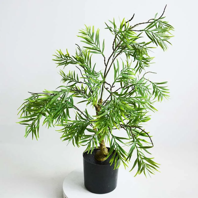 

Simulation dragon willow tree simulation pine welcome pine porch desktop living room Hotel office place bonsai
