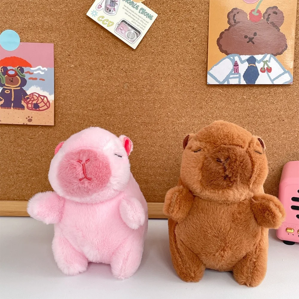 Schattige Meerdere Stijlen Capybara Pop Kindercadeau Verjaardagscadeau Pluche Speelgoed Knuffels Accessoires Capybara Hangende Kinderen