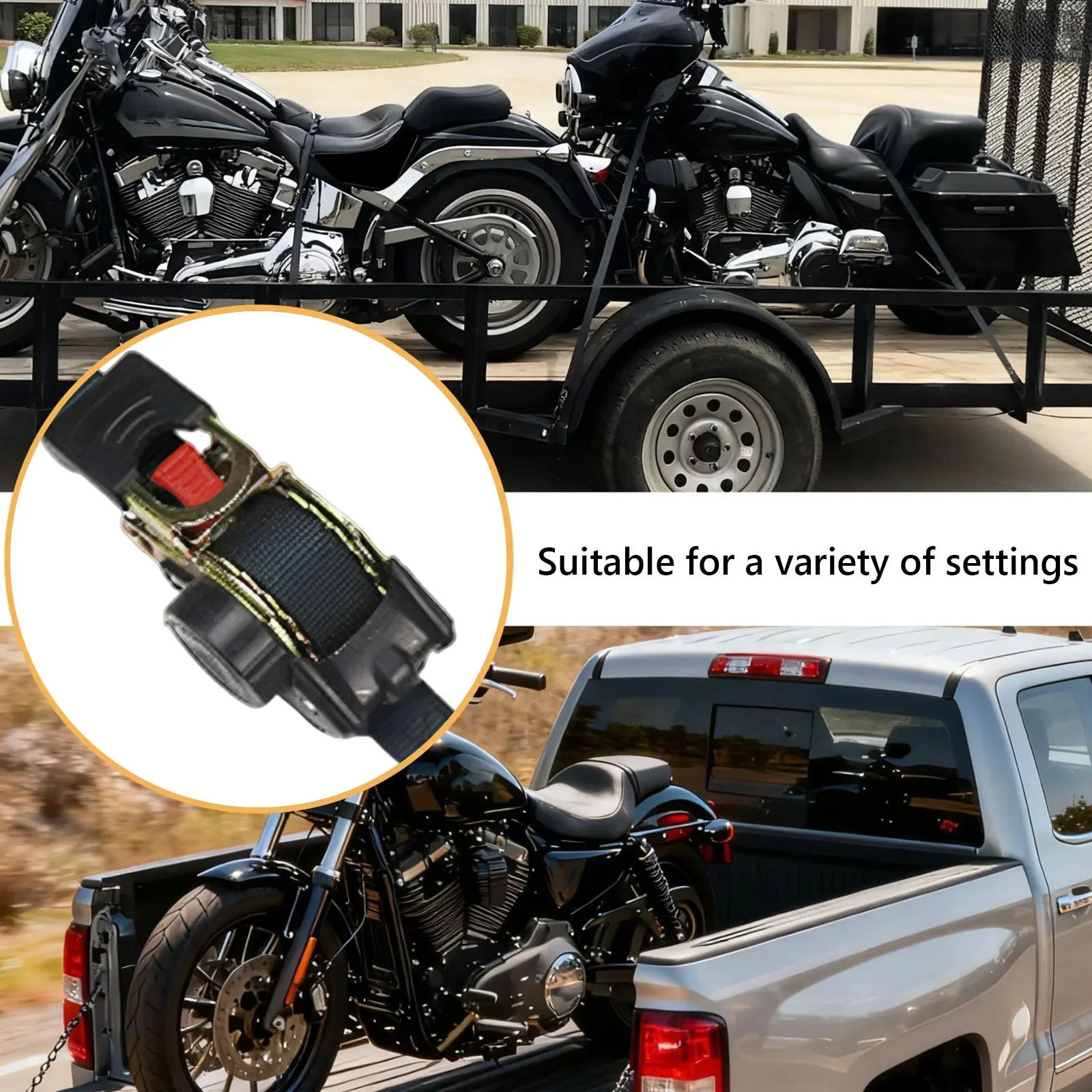 Retracting Tensioner Belt For Car Auto Straps 1inch X 7FT Auto Retract Ratchet Tie Down Straps Tension Rope for Motorcycle Truck