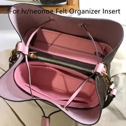 Fits For Neo noe Felt Insert Bags Organizer Makeup Handbag Organize Travel Inner Purse Portable Cosmetic base shaper for neonoe