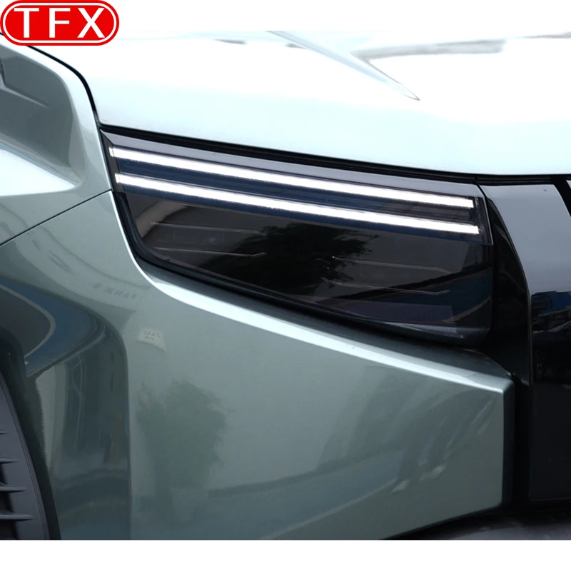 

For BYD Leopard Titanium 3 2025 Car Headlight Taillight Smoked Black Light Film Black Warrior Protective Light Film Accessories