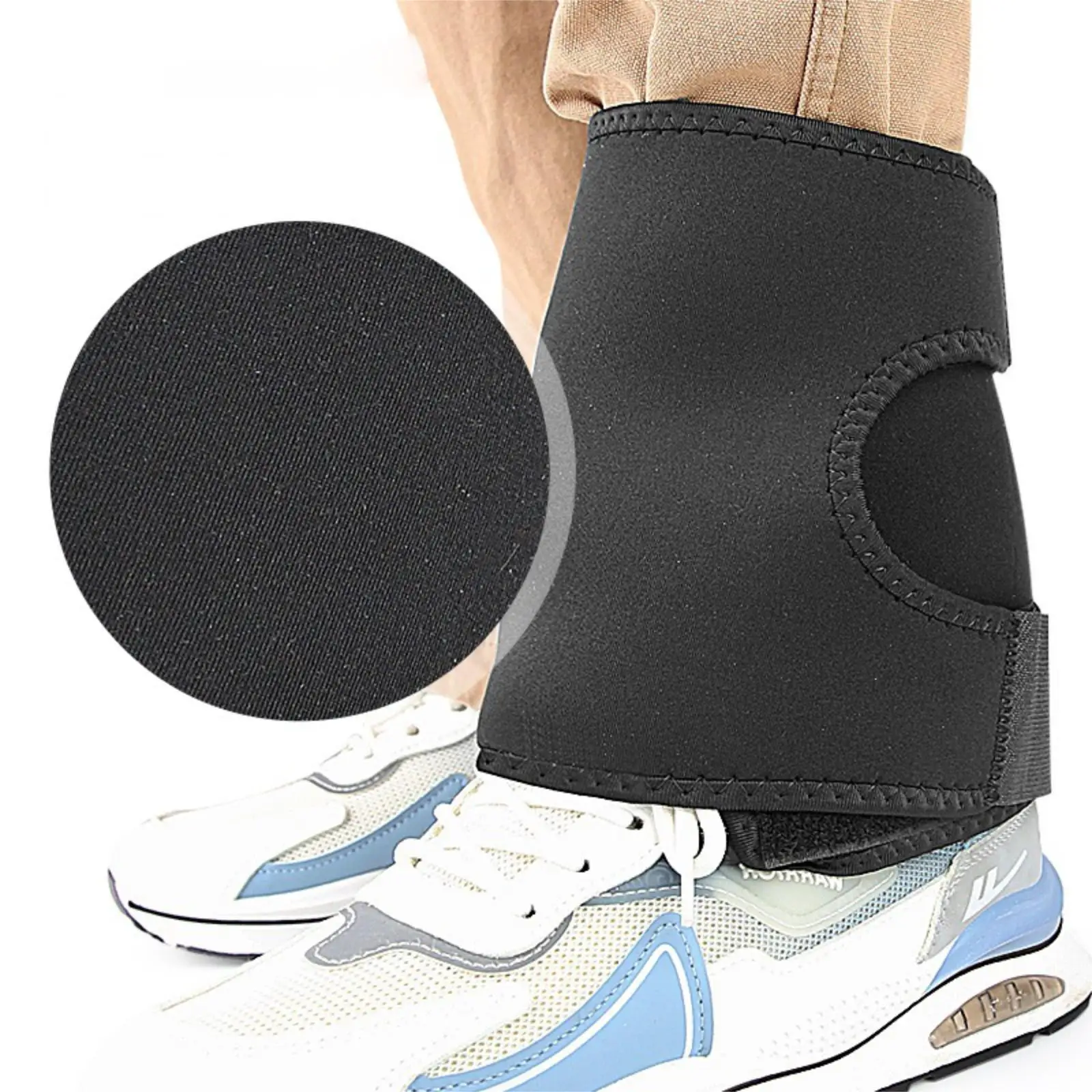 Ankle Gaiters Waterproof Camping Trekking Snow Sports Windproof for Men Women Professional Accessory Shoe Gaiters Ankle Sleeve view 4