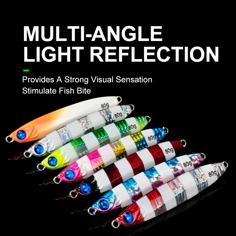 TEASER J112 80 جرام/100 جرام الصيد البحري سريع السحب لوحة حديد الطعم البعيد الصب بيونيك الرصاص الأسماك قارب الصيد