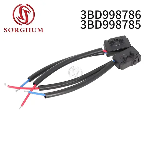 SORGHUM Left And Right Set 3BD998786 3BD998785 Door Lock Sensor Micro Switch For VW Golf Jetta 4 MK4 Passat B5 Bora Polo Audi A6