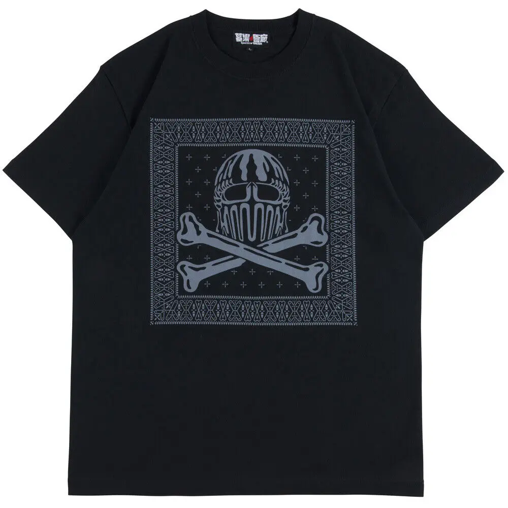 Fist of the North Star Hokuto no Ken Jagi Bandana T-shirt Black Japan Limited