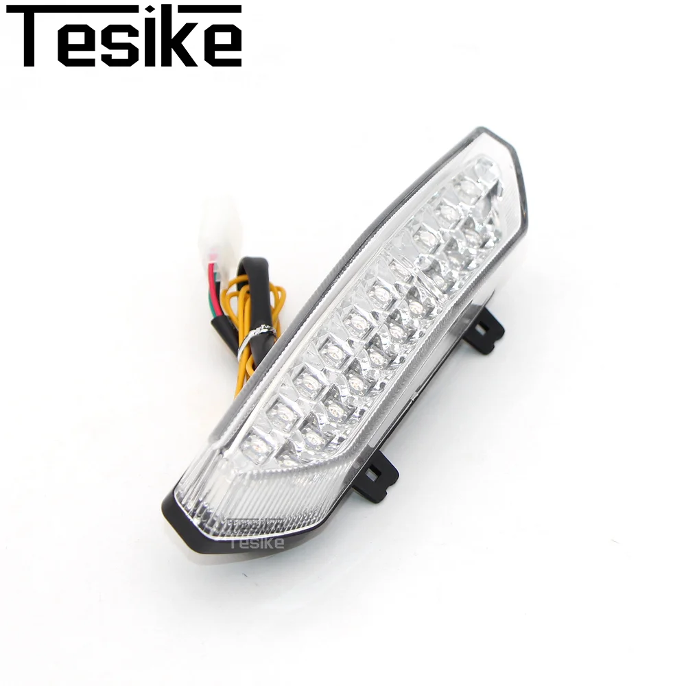 Feu arrière LED pour moto, clignotants de frein, pour Kawasaki ZX6R ZX636 2007-2008 ZG14 Concours 2008-2018 ZRX1200 DAEG