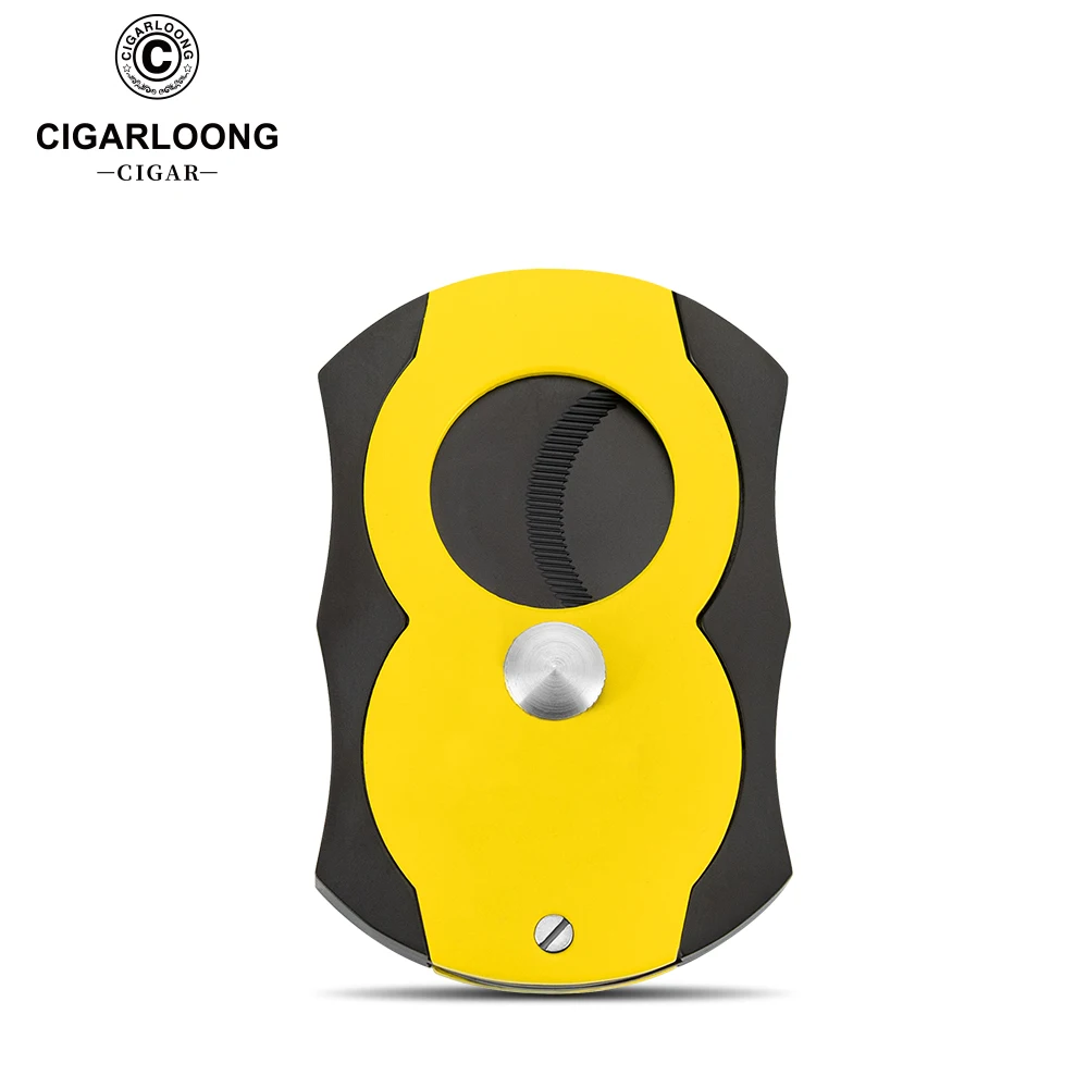 Cigar Cutter Sharp Stainless Steel Large Caliber Thick Double-edged Multi Style Portable Travel Cigar Accessories Cutter CE-25D2