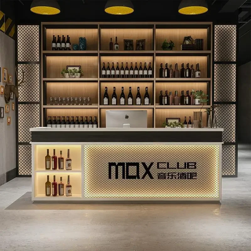 

Коммерческие современные эстетические дизайнерские стойки регистрации клиентов Многофункциональная стойка Современная профессиональная мебель для заднего двора