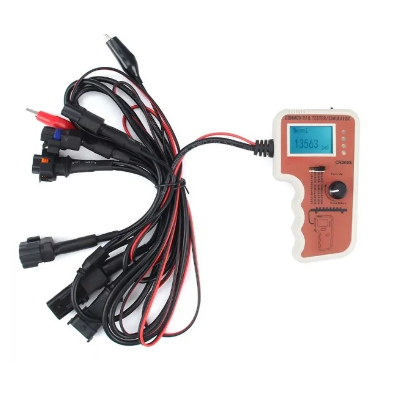 Digital Common Rail Pressure Tester High Pressure Engine Simulator Auto Diagnostic Repair Tool