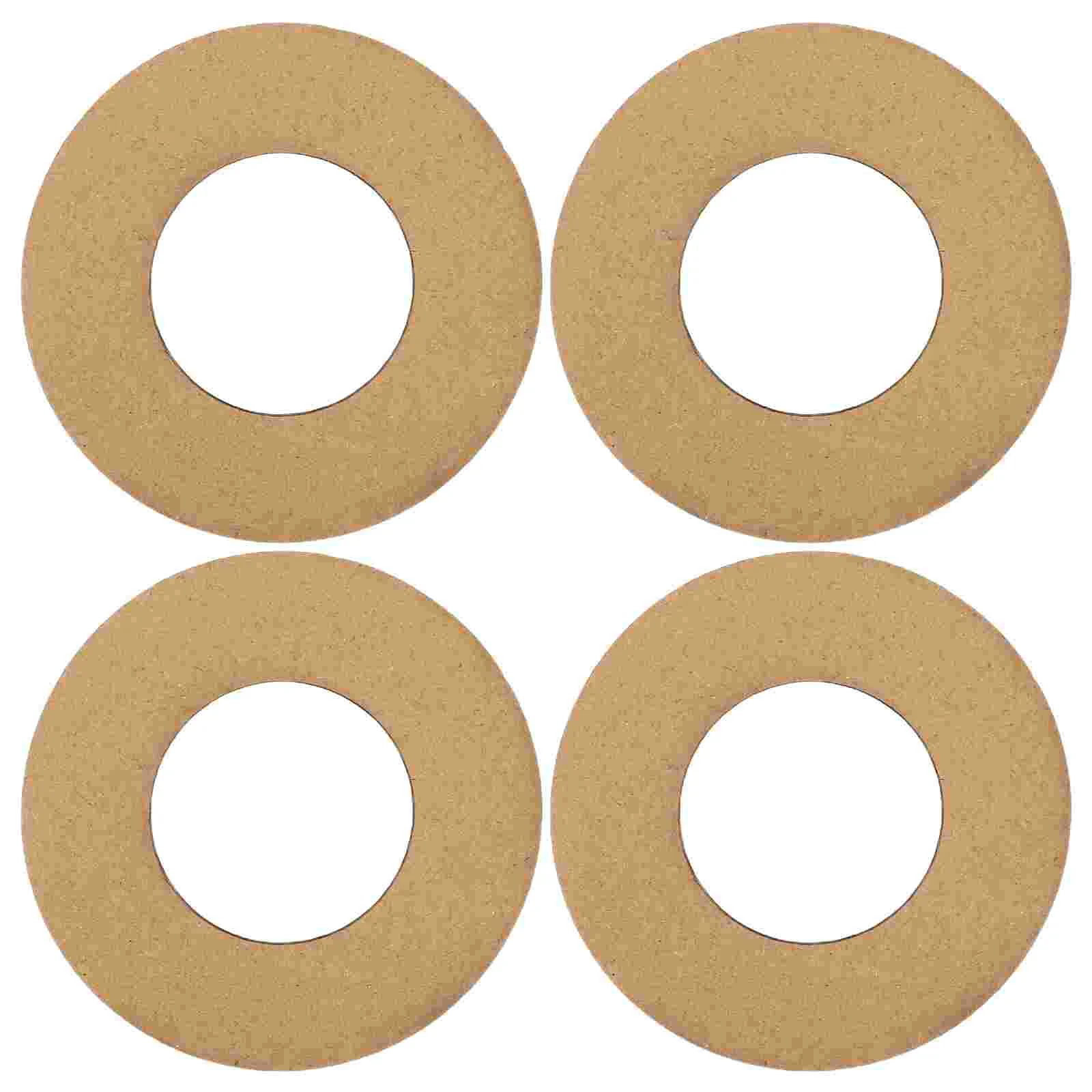 11 Pcs The Ring Cardboard Garland Round Wreath Frames Form Rack Base Floral Arrangement Forms Child