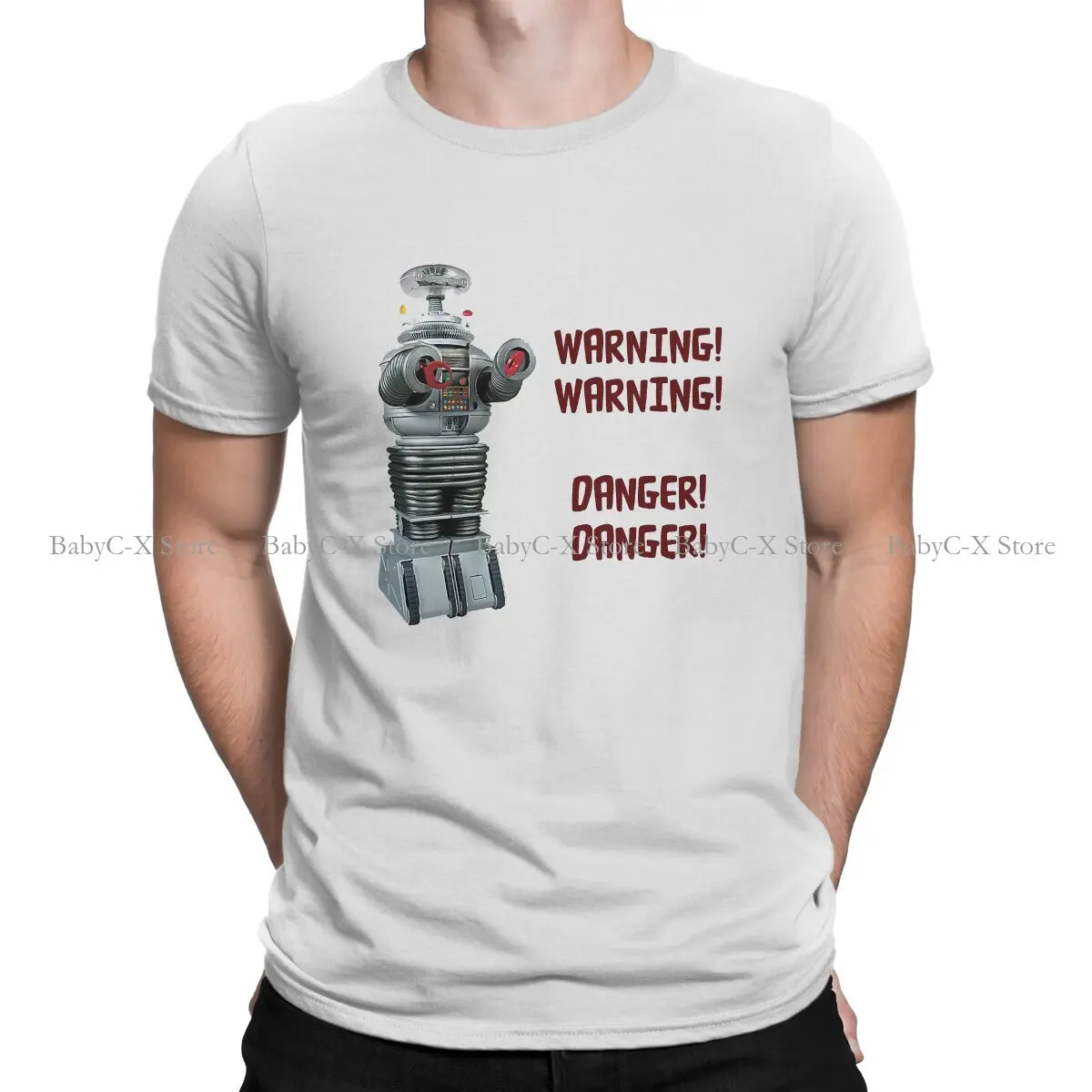 Forbidden Planet Movie Walter Pidgeon Anne Francis Polyester TShirt for Men Lost in Space Humor Summer Sweatshirts T Shirt High