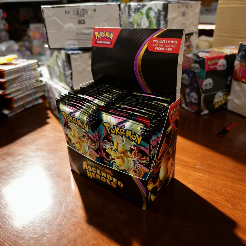 2026 NEUE Karte MEGA EVOLUTION Phantasmal Flames Spiel Cartoon Booster Kampf-Transaktionskarte Sammelkarte Geschenk Spielzeug – Detail 2