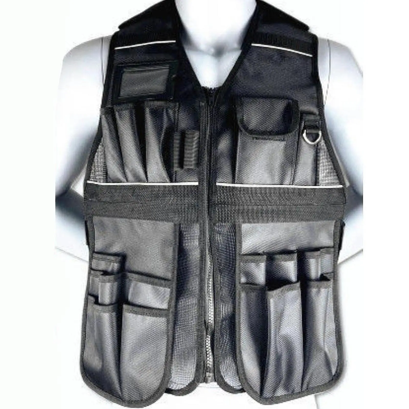 Chaleco de herramientas práctico chaleco de herramientas de electricista para taller de carpintería carpintero