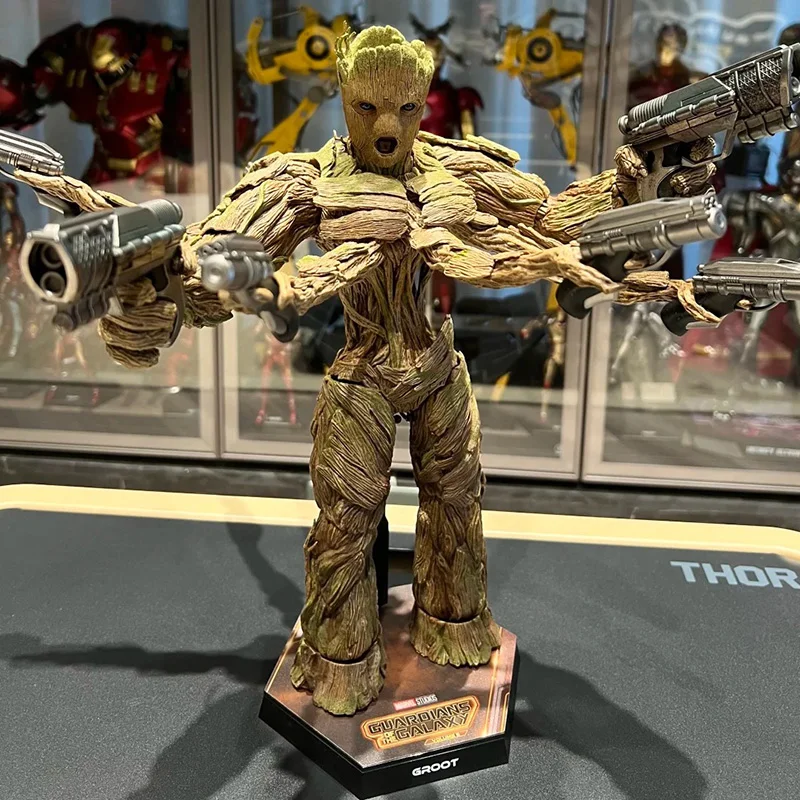 

100% Hottoys Groot 1/6 Scale Articulated Figure 32.5cm Movie Peripheral Collectible Desktop Ornament In Stock Gift Movie Fan