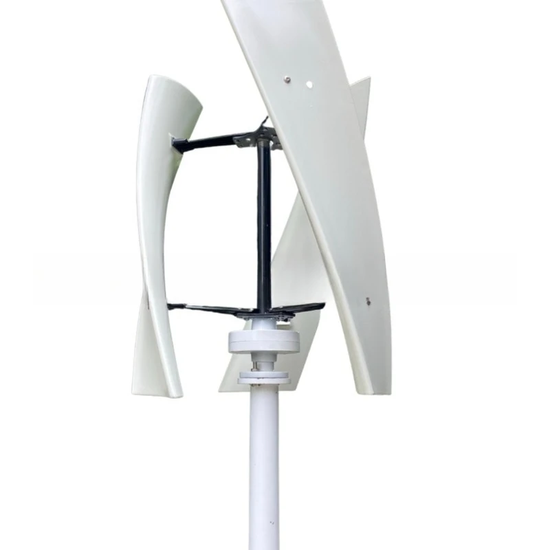 H-type, vertical axis, magnetic levitation, wind turbine
