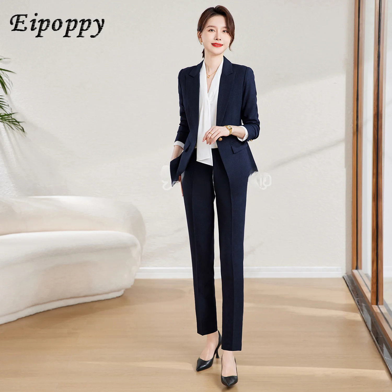 

Fashionable temperament, suit jacket, high-end feeling, slimming, formal attire for women