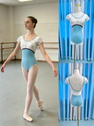 Ballet Gymnastics Dancing Leotard Women 2025 New Arrival Daily Exercise Dance Clothes Adult Elegance Ballet Dance Coverall