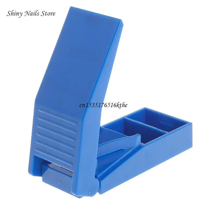 New for Pill Storage Compartment Box for Case Holder Tablet Cutter Spli Dropship