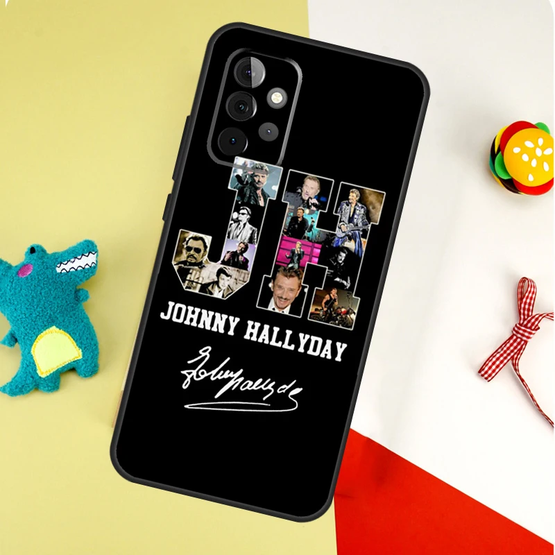 Johnny Hallyday Case For Samsung Galaxy A54 A34 A24 A14 A12 A22 A32 A42 A52 A72 A52S A51 A71 A13 A53 Cover