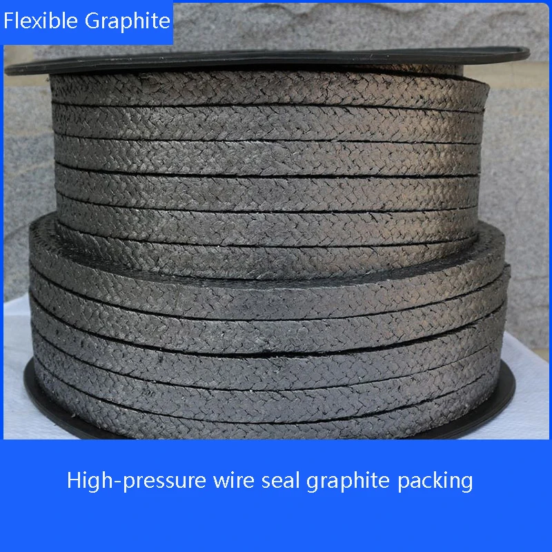 

25KG Manufacturers Supply Flexible Graphite Packing High Pressure Nickel Wire High Pressure Metal Wire Sealed Graphite Packing