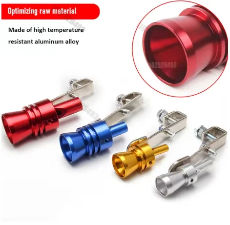 Universal Car Refit Device Exhaust Systems Turbo Simulator Sound Muffler Tip Pipe Mini Muffler Nozzle Car Accessories