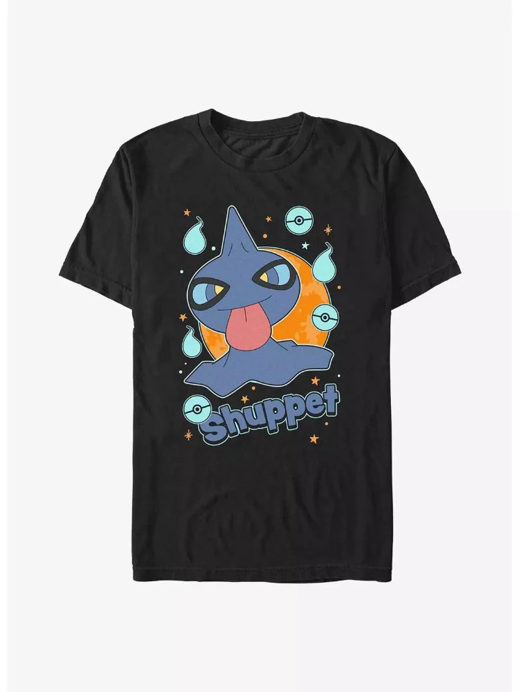 2026 Neues Verspieltes Shuppet Grafik-Print Vintage Mode Frühling Herren Kurzarm Eltern-Kind Locker Sitzendes Bequemes T-Shirt