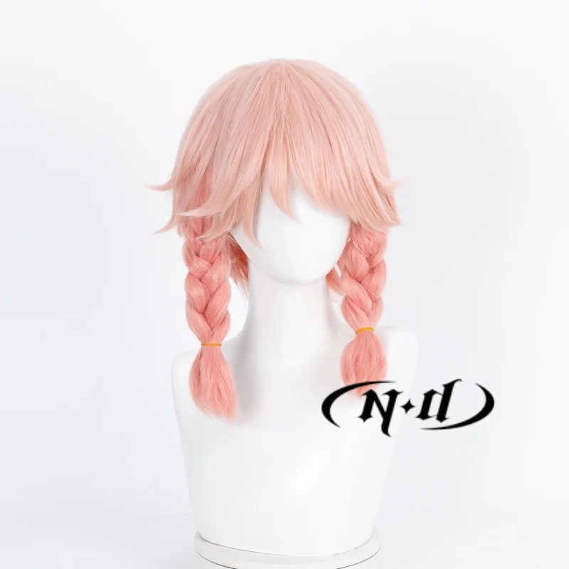 ND Honor of Kings Game Cosplay Hair Wigs Yaria Cosplay Wigs Hairpiece Heat Resistant Synthetic for Women Comic Con Coser
