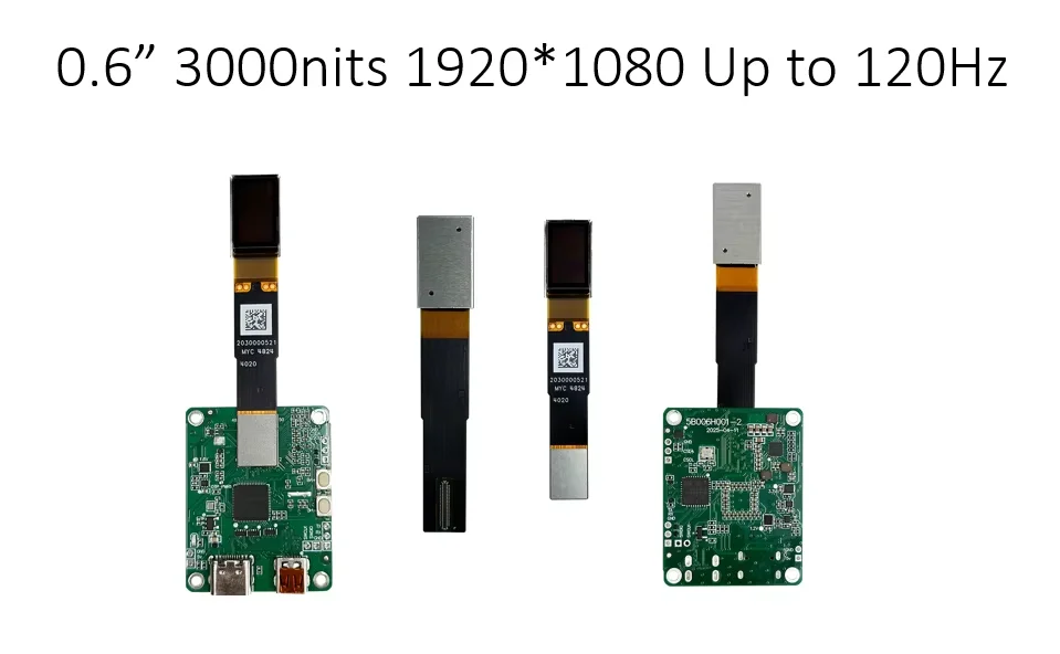SeeYA SY060WDM01 1920x1080 3000nits Untuk Layar Dekat Mata Kamera Digital Kacamata Dengan 6000nits Amoled Mipi High Ppi Fhd HMD