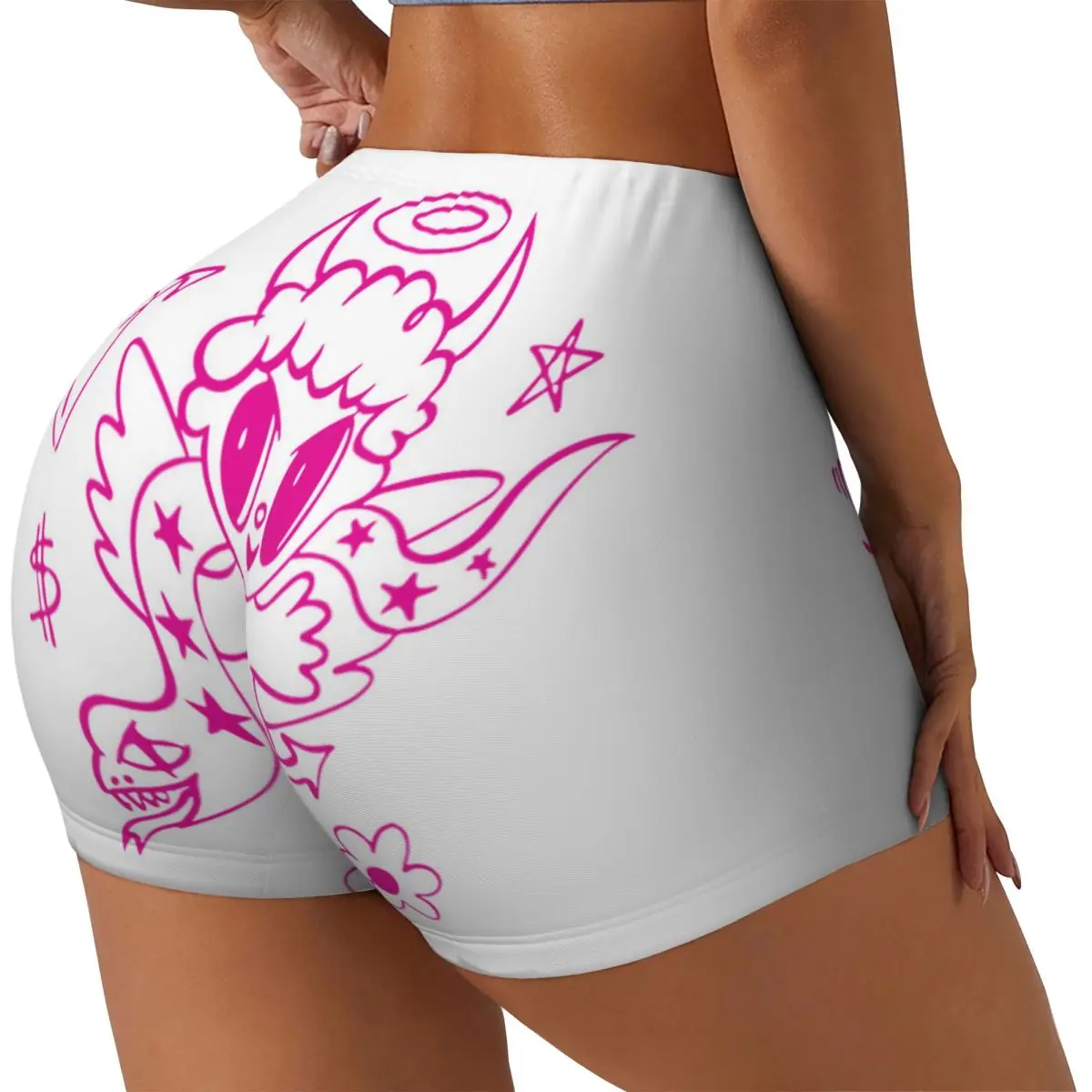 Custom Sirena Karol G Music Running Volleyball Gym Shorts Women's Reggae Ainger Athletic Workout Yoga Shorts