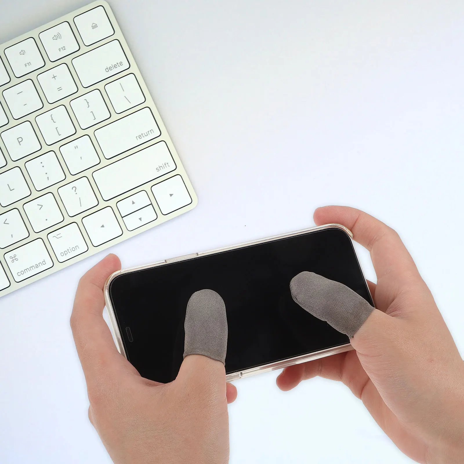 10 Buah Sarung Jari Nilon Bernapas untuk Bermain Game Meningkatkan Keterampilan Mengurangi Kesalahan Operasional Sarung Jari Gaming Sarung Jempol Gaming