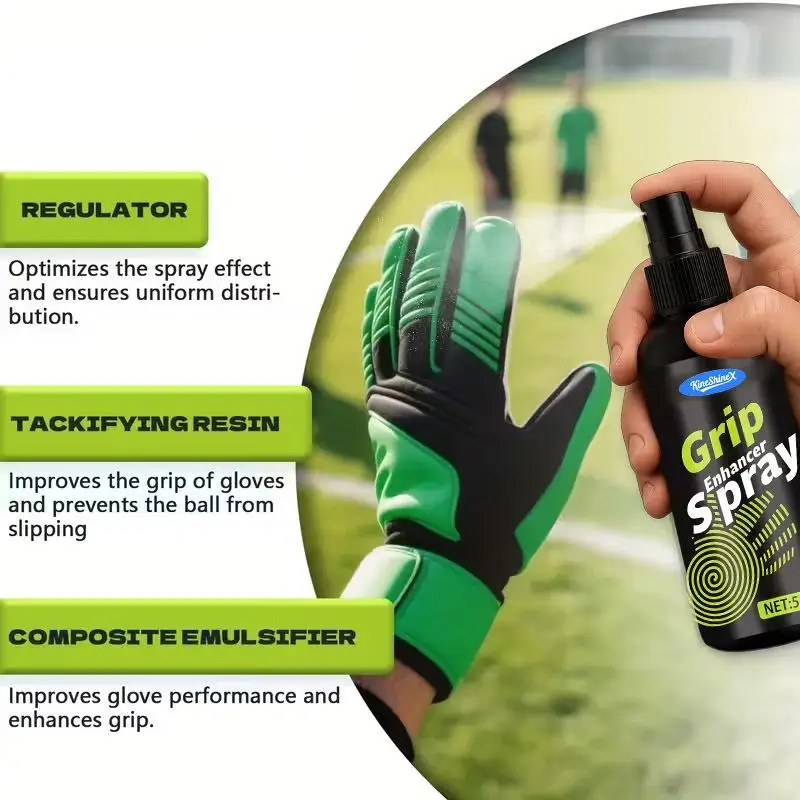 

Football Goalkeeper Glove Spray Anti-Slip Strong Grip Sticky Spray Baseball Glove Glue Replacement