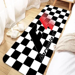 F1 Formula 1 One Racing Car Door Mat Entrance Non-slip Doormat Washable Kitchen Carpet Living Room Hallway Rugs Bathroom Bath