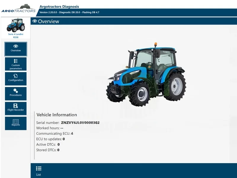 

Новая диагностическая система SpecDiag Diag4 ArgoTractors 2.20 [2025]