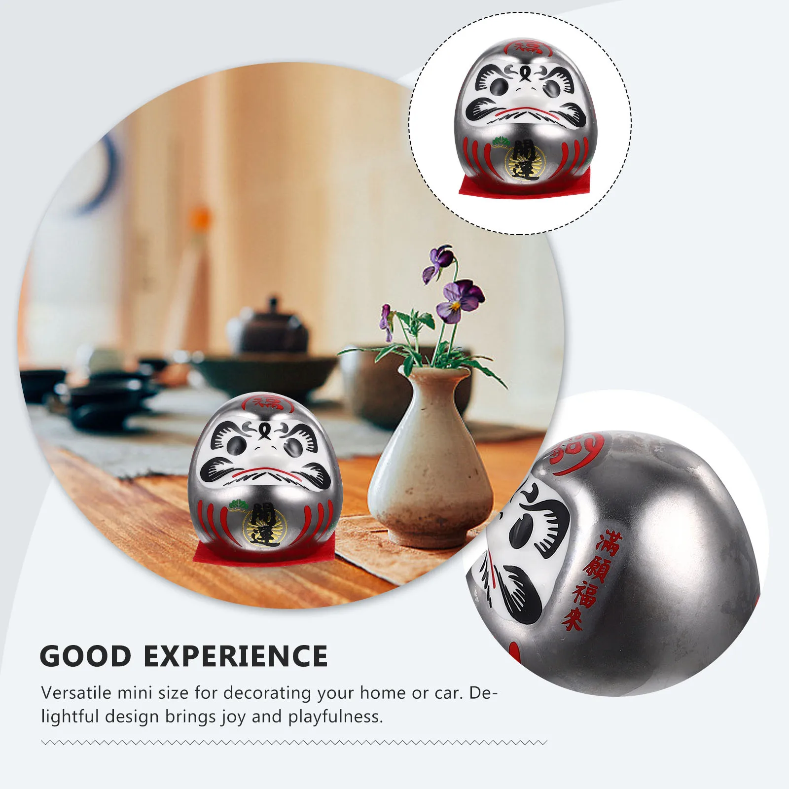 

Japanese Ceramic Ornament Home Accessories Decoration Compact Lightweight Versatile Design Delightful Joy Playfulness